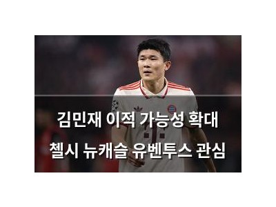 김민재 이적 가능성 확대 첼시 뉴캐슬 유벤투스 관심