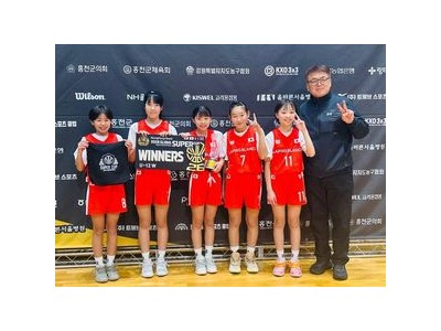 KXO가 홍천에서 3x3농구 대회 열어 선수들 뜨거운 관심